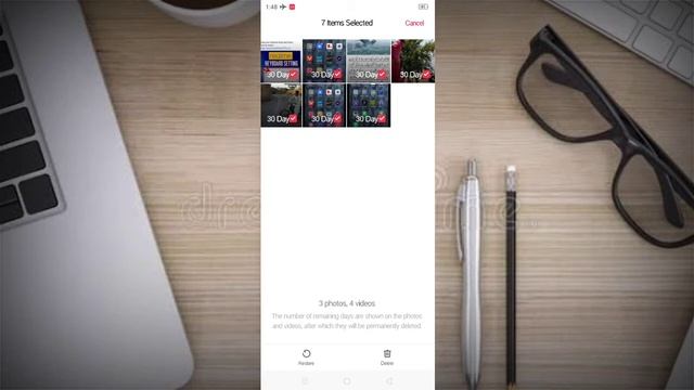 Where is Realme Recycle Bin | Realme New feature Gallery Recycle Bin | #RecoverDeleteDataBackup смотреть онлайн