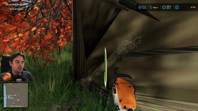 LS22 #14 Die Bäume stören im Landwirtschafts Simulator 22 und werden gefällt aber sind buggy смотреть онлайн