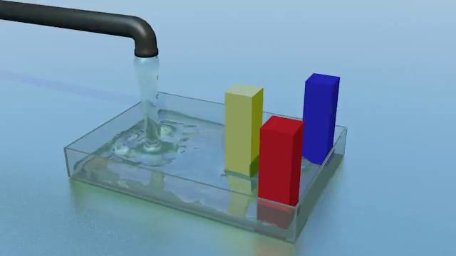 Blender 3D - Вода в стеклянном коробе. смотреть онлайн