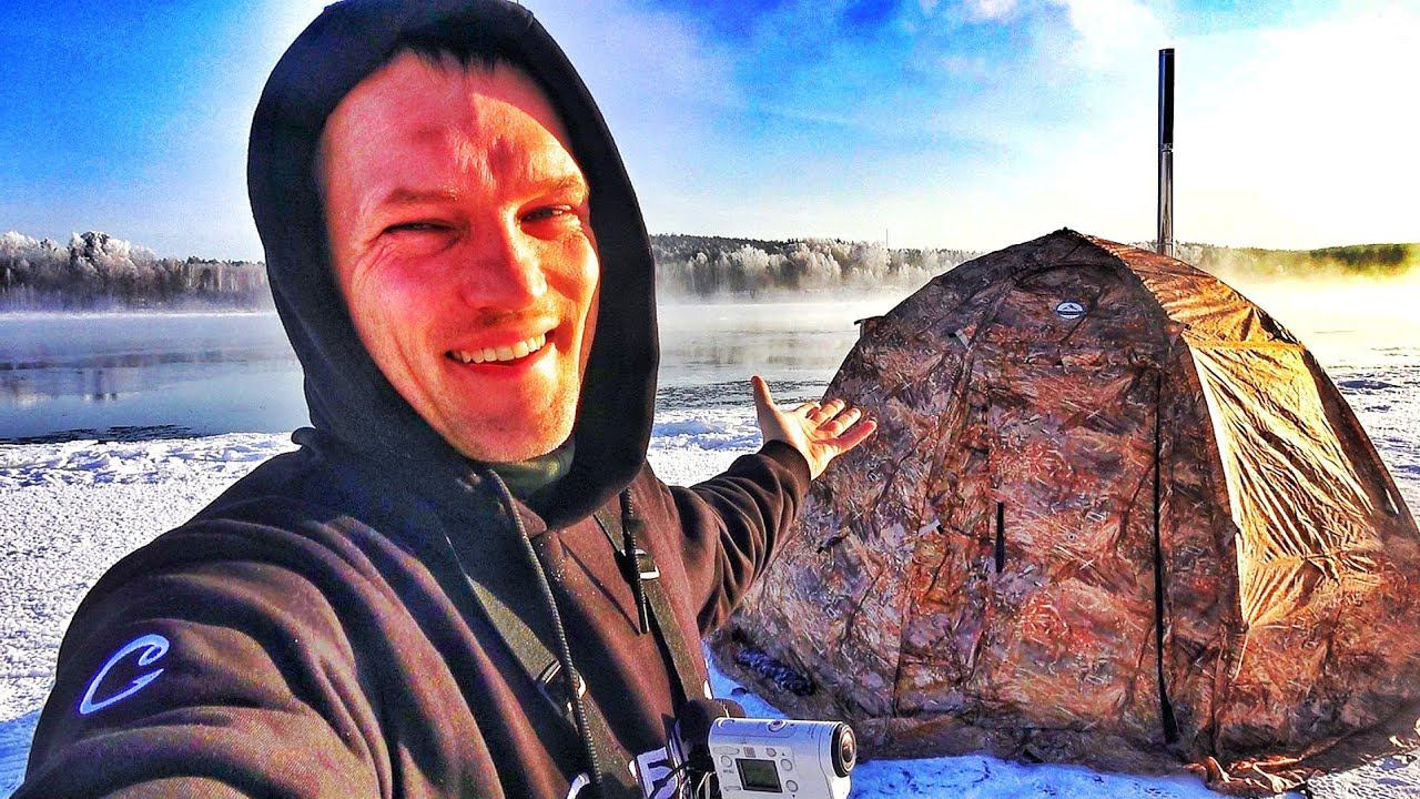 ТАК НЕ ЛОВЯТ КАК Я! А ЗРЯ! 24 ЧАСА НА ЛЬДИНЕ В НОЧЬ! РЫБАЛКА НА СИГА С НОЧЁВКОЙ смотреть онлайн