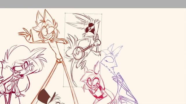 SPEED SKETCHES- Livestream Character Requests #1- Vivziepop