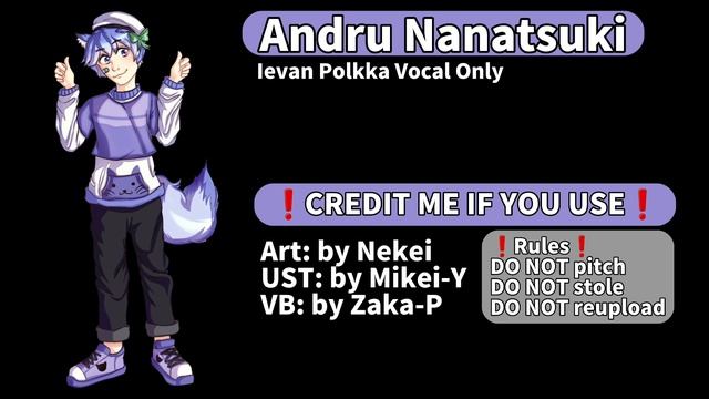 Andru Nanatsuki (ACT1) - Ievan Polkka (VOCAL ONLY) смотреть онлайн