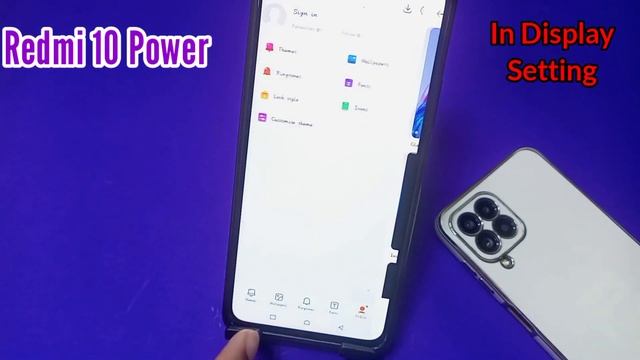 redmi 10 power me in display fingerprint lock setting | how to set in display lock in Redmi 10 powe смотреть онлайн