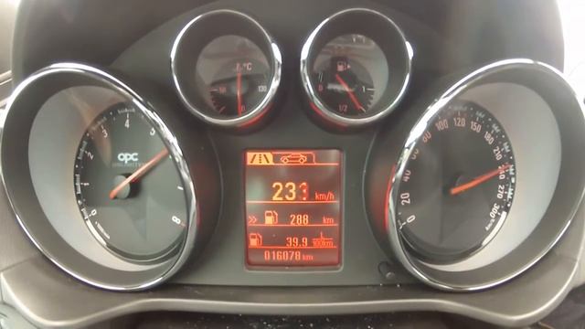 Opel Insignia OPC Unlimited 325 PS 0 - 270 km/h смотреть онлайн