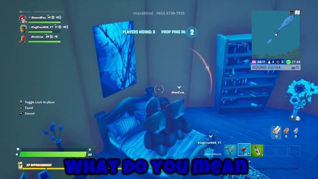 SPONGEBOB MAP IN FORTNITE! (Prop Hunt Game Mode) смотреть онлайн