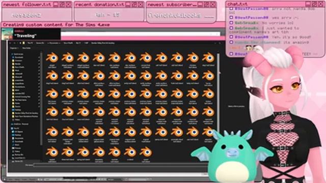 Twitch Stream Replay 21/07/2022 - Last day of Stardew CC? | Sims 4 CC | 3D Modelling in Blender смотреть онлайн