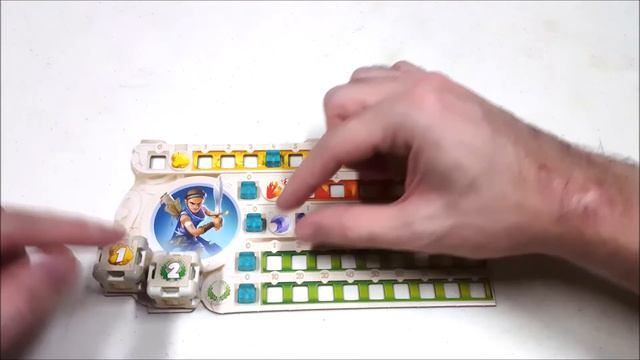 Tutorial Main Board Game - Dice Forge