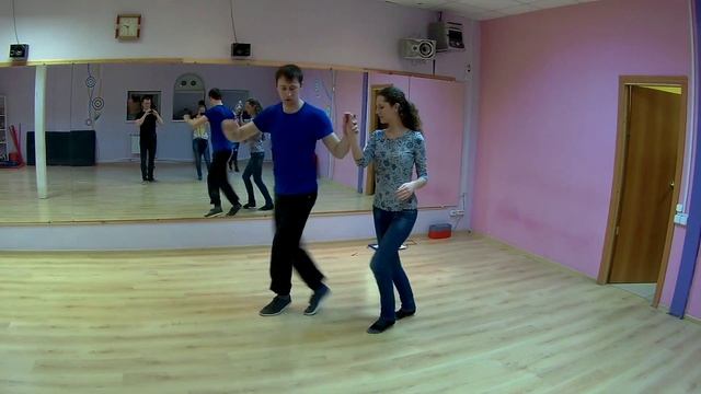 Сальса, связка с занятия 30.03.2016 смотреть онлайн