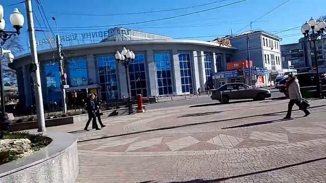 Крым. Симферополь 2018. Центр города. Старинные улочки. смотреть онлайн