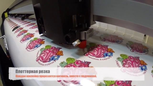 Плоттерная резка наклеек. Каттер смотреть онлайн