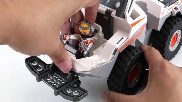 Playmobil Toys 9255 Top Agents Spy Team Battle Truck - MengBrick Build смотреть онлайн