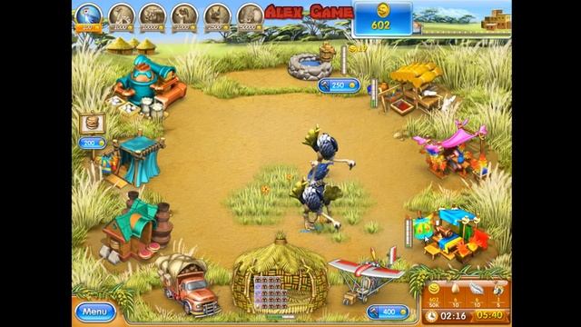 Farm Frenzy 3 Madagascar (level 21) Only GOLD Веселая ферма 3 Мадагаскар (Уровень 21) Золото