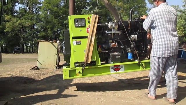 Доставка дизельной электростанции АД50 Т400 для КФХ х. Упорный Павловский район смотреть онлайн