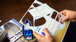 Как построить Отель Парус 3D конструктор Burj Al Arab Hotel Toy