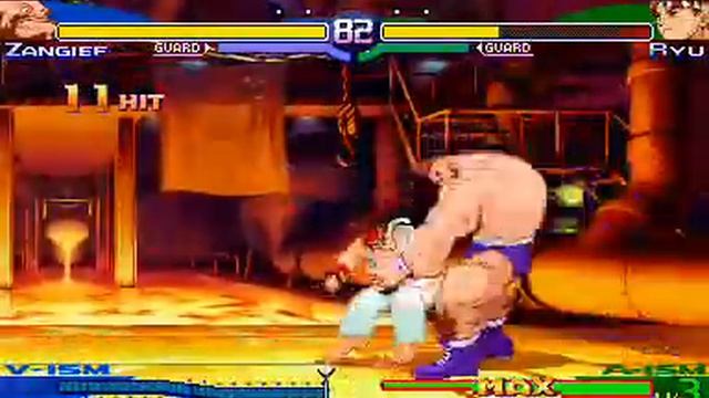 SFA3 V-Zangief V-ism Combos смотреть онлайн