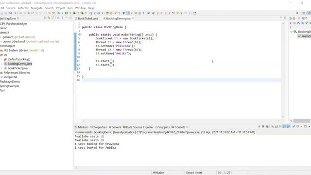 Java Threads Tutorials || Multithreading in Java Tutorials (Part - 3) смотреть онлайн