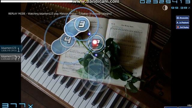 osu Maksim Mrvica - Croatian rhapsody [Allegro] смотреть онлайн