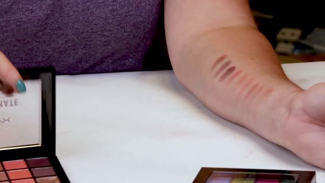 NYX Professional Cosmetics Ultimate Multi Finish Eye Shadow Palette Review And Swatches