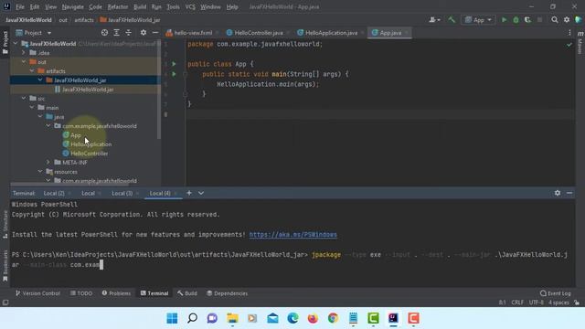 JavaFX 15 Tutorial 66 - exe and msi Installer for JavaFX 17 Application Using JPackage смотреть онлайн