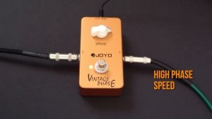 Joyo Vintage Phase / Phaser JF-06 Pedal Review Demo