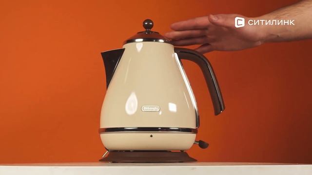 Обзор электрического чайника DeLonghi KBOV2001.BG | Ситилинк смотреть онлайн