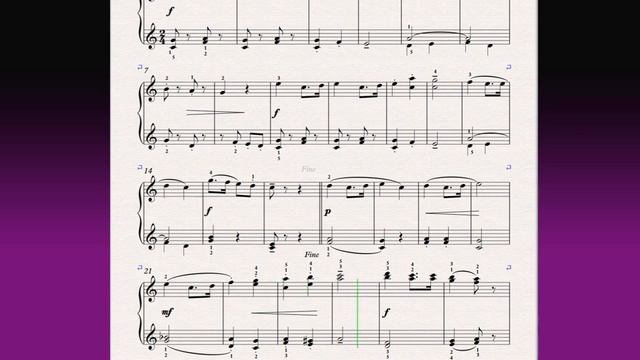 Марш 117 March Фортепиано 1 класс / Piano 1 grade смотреть онлайн