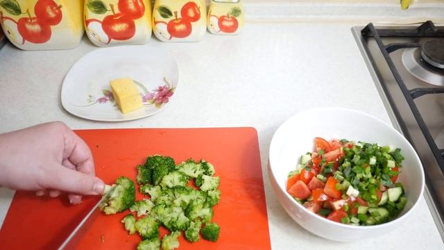 ПОЛЕЗНЫЙ САЛАТ С БРОККОЛИ - простой рецепт за 2 минуты смотреть онлайн