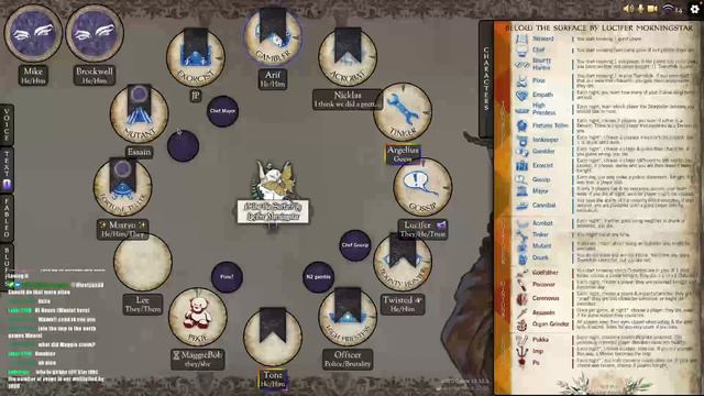 Below the Surface! Blood on the Clocktower - player perspective смотреть онлайн