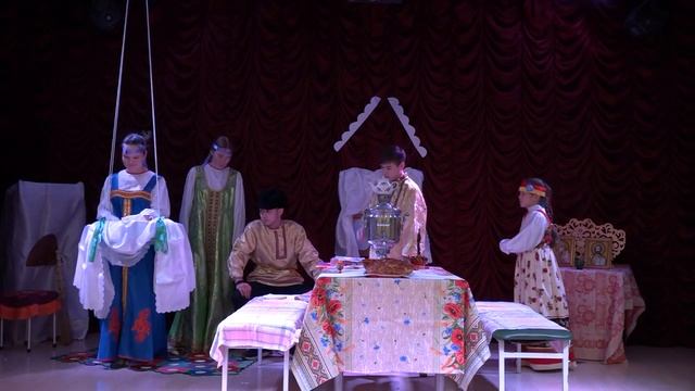 Крестины ребенка в русской семье МОУ Школа с Катравож 2021 смотреть онлайн