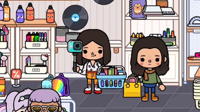 💋Шоппинг к школе!Бек ту скул 1# 💥❤️🔥/\тока бока/\тока лайф ворлд/\плум тока смотреть онлайн