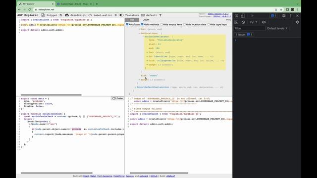 Lint your code by customizing linting rules in ESLint - Write your custom linting rule смотреть онлайн