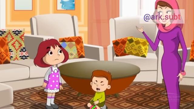 Арабский мультфильм с субтитрами на арабском и русском языках. اللين والرفق "Мягкость и доброта" смотреть онлайн