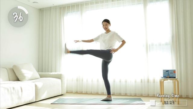 -1000 ккал за 60 минут тренировки всего тела - Средний уровень-1000kcal 60분 전신운동 - 중급 - 전신 칼로리+지방 폭파