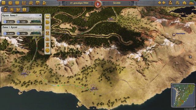 Railway Empire - Южная Америка 🚉 Покоритель вершин 🚉 Часть 80 смотреть онлайн