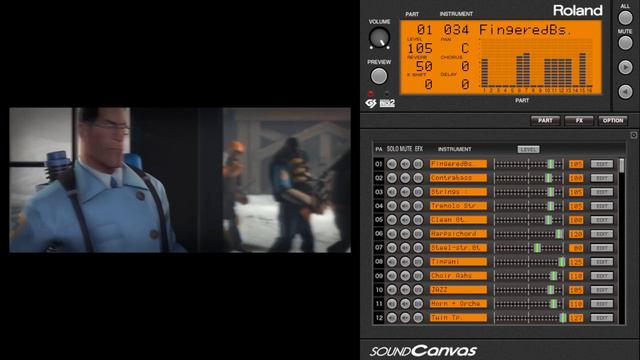 TF2 - The Calm MIDI - Sound Canvas VA смотреть онлайн