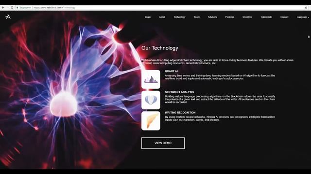 Искуственный Интеллект! Nebula AI проект технологии Блокчейн третьего поколения Обзор ICO смотреть онлайн