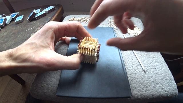 Как сделать домик из спичек без клея? смотреть онлайн