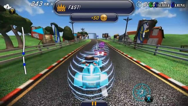 Monkey Racing Android Gameplay Races 1-3 смотреть онлайн