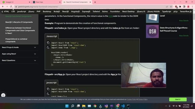 26-React class component to function component converter | Complete React Course in Hindi 2022 смотреть онлайн