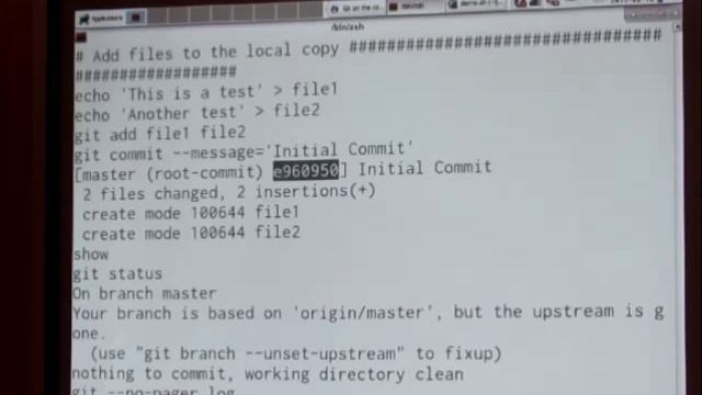 Git on the command-line. Part 1/3 talk @kwlug Aug 2015 смотреть онлайн