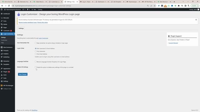 Custom WordPress Login (2 Methods) смотреть онлайн