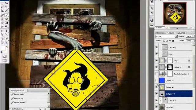 Making a barricade against zombies смотреть онлайн