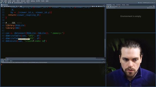 How to use SQL within R and some performance comparisons | R Programming смотреть онлайн