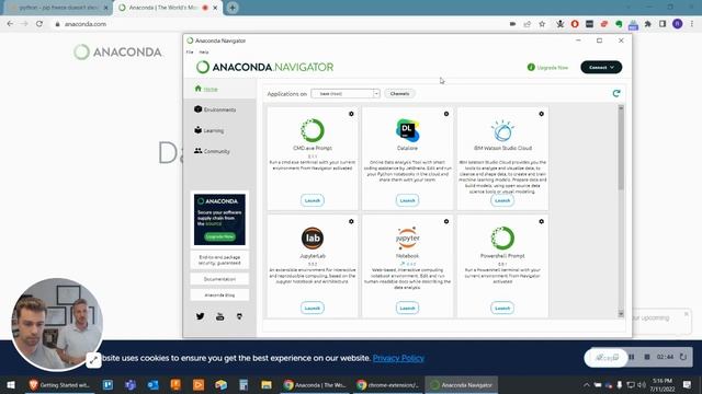 Getting Started with Python: Anaconda смотреть онлайн