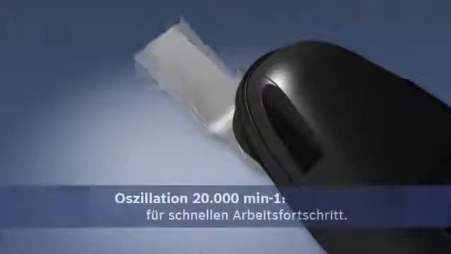 Aku multinářadí BOSCH Multi Cutter GOP 10,8 V LI - produktvideo (DE) смотреть онлайн