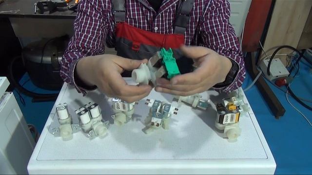 Клапан подачи воды стиральной машинки. Виды, неисправности, принцип работы. Курс видео №6