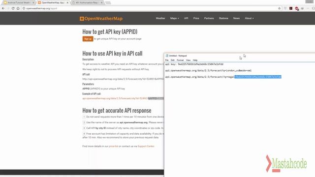 Tutorial Android Make A Weather Apps - Understand API, http request, JSON, etc смотреть онлайн