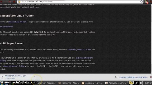 como crear un servidor minecraft 1.7.9 смотреть онлайн
