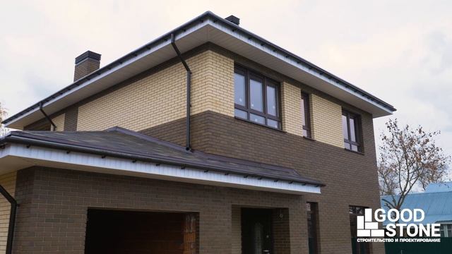 GOOD STONE - Построенный дом на основе проекта ТК-199 в городском округе Орехово-Зуево. смотреть онлайн