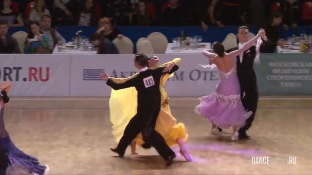 Жаров Дмитрий - Солоденко Виктория, 1/4 English Waltz смотреть онлайн